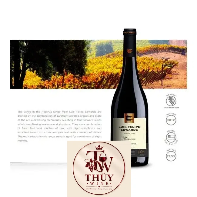 Vang Chile Luis Felipe Edwards Reserva Pinot Noir