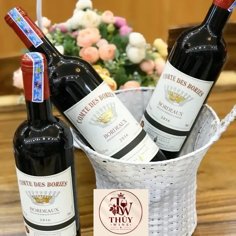 Vang Pháp COMTE DES BORIES BORDEAUX