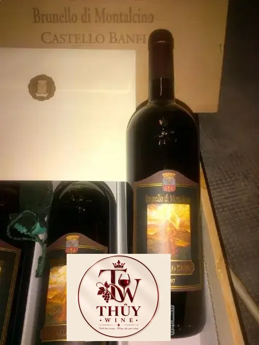 rượu vang Ý Castello Banfi Brunello di Montalcino