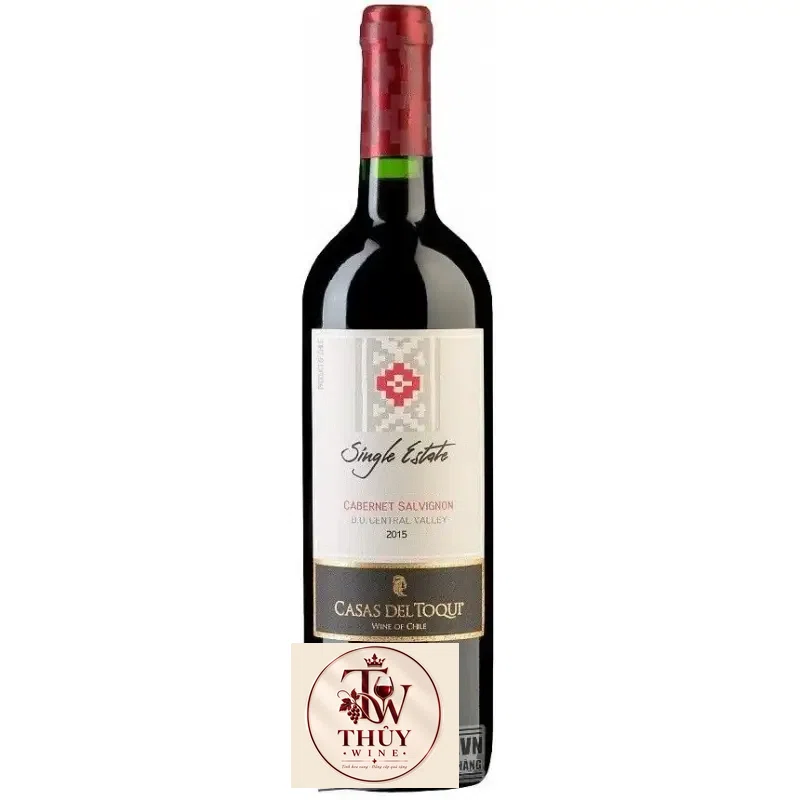 Vang Chile CASAS DEL TOQUI Single Estate Cabernet Sauvignon