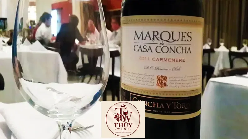 Vang Chile Marques Casa Concha Carmenere Concha Y Toro