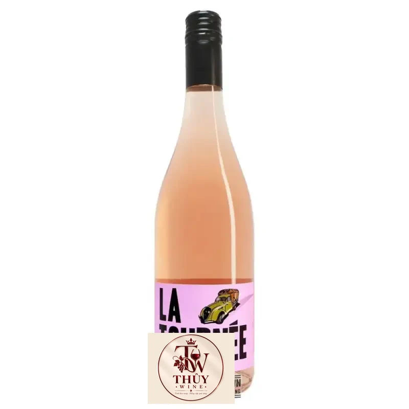 Vang Pháp La Tournee rose uống ngon
