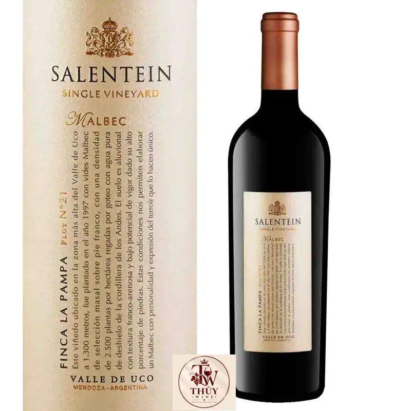 Vang Argentina Salentein Single Vineyard Malbec