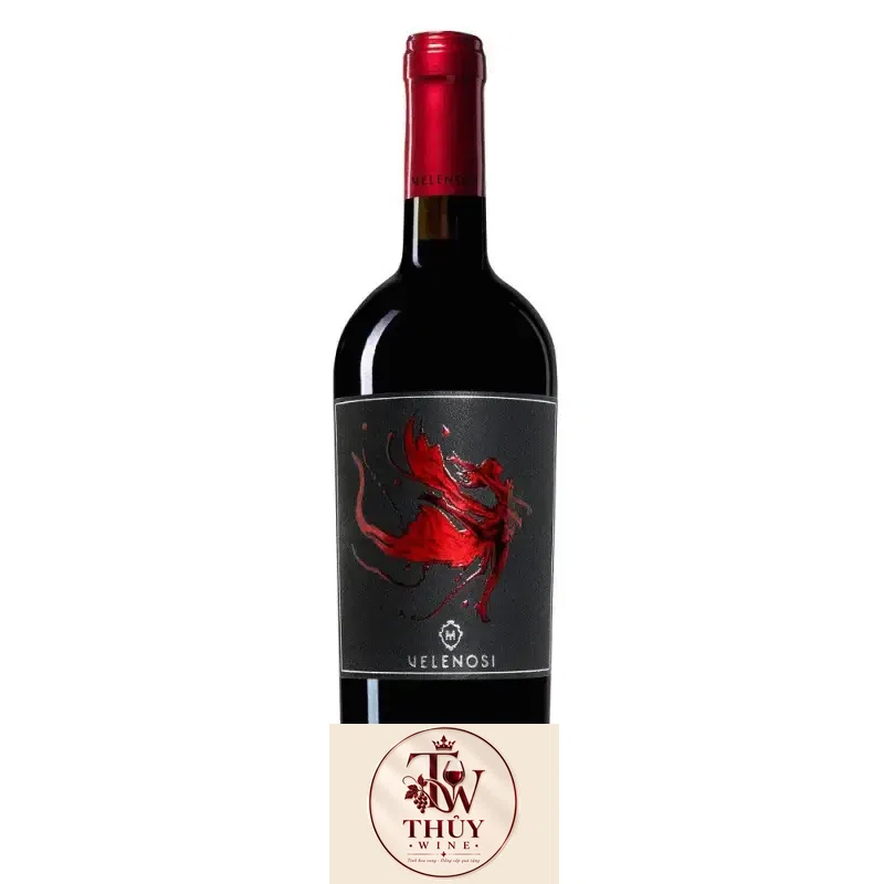 Rượu Vang Ý Velenosi Ninfa Marche IGT Rosso uống ngon