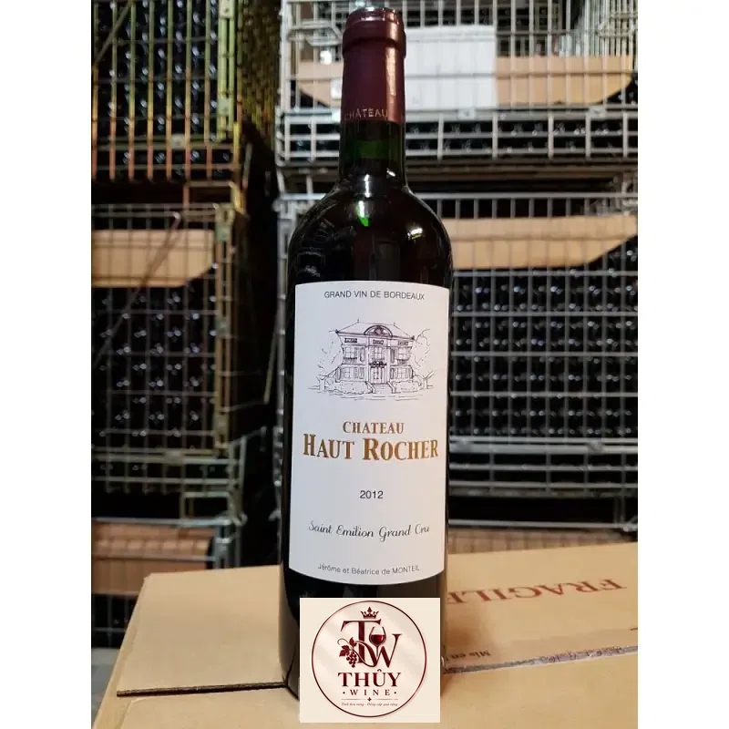 Mua vang phap chateau haut rocher saint emilion giá rẻ tại Sài Gòn