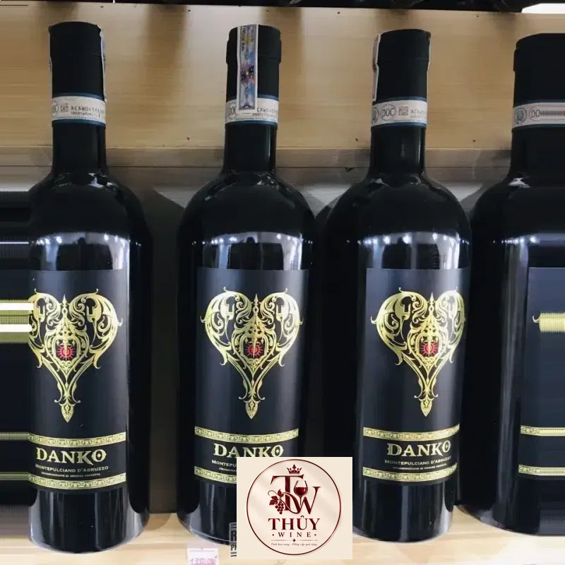 Vang Ý Danko Montepulciano DAbruzzo Uống ngon