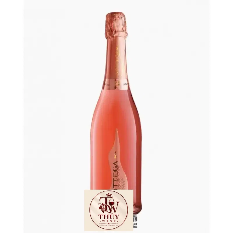Rượu sâm banh Ý Bottega Il Vino Dei Poeti Brut Spumante Rosato