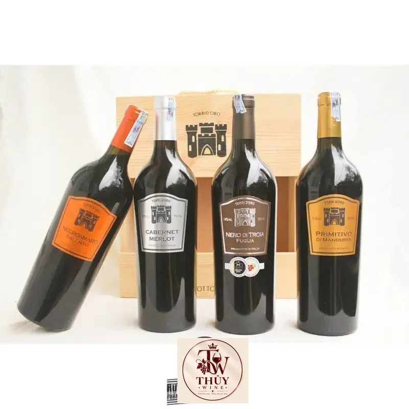 vang y torri doro nero di troia puglia giá bao nhiêu
