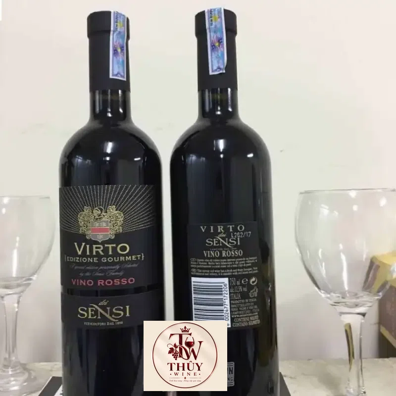 Vang Ý Virto Vino Rosso Dei Sensi
