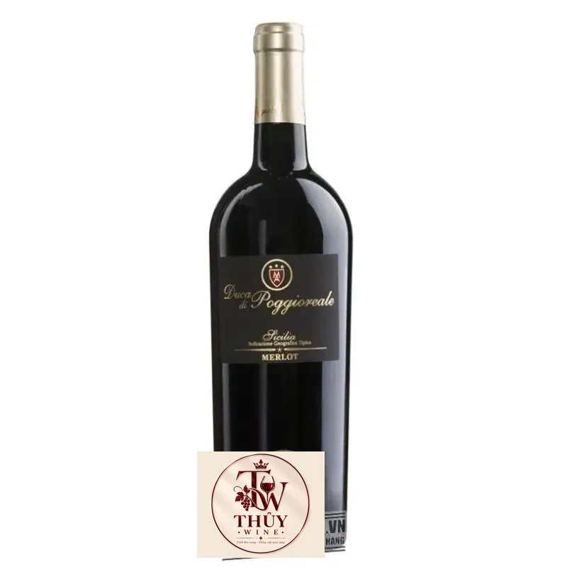 Vang Ý Duca Di Poggioreale Merlot 2005