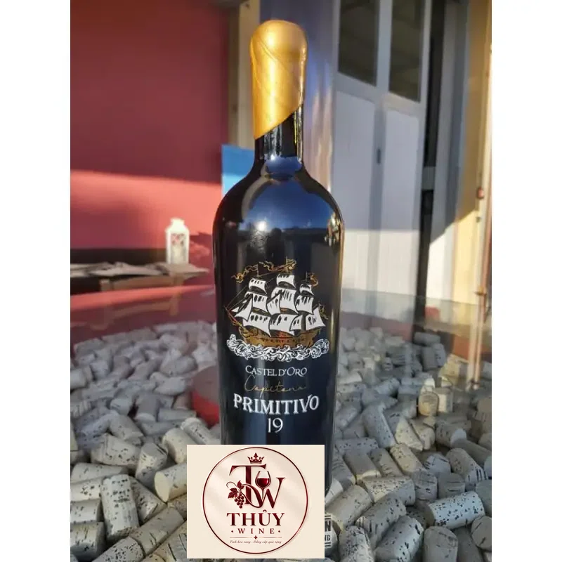 Rượu Vang Capetana Primitivo Castel Doro 19 Độ uống ngon
