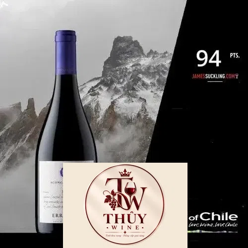 Vang Chile ACONCAGUA COSTA SYRAH ERRAZURIZ