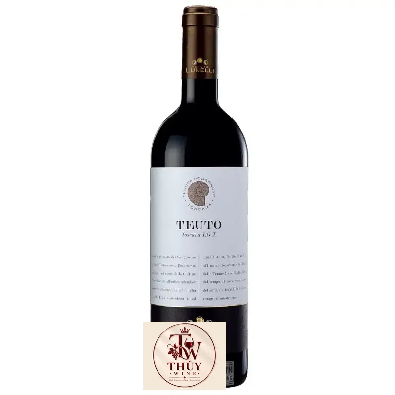 Rượu Vang Ý Tenute Lunelli Teuto Costa Toscana cao cấp
