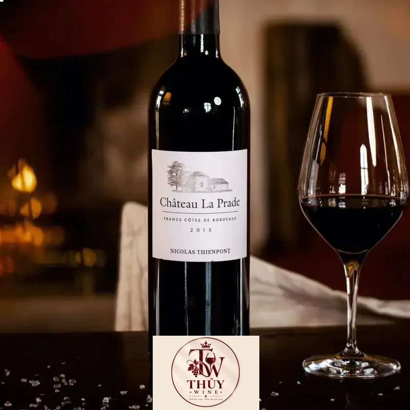 Địa chỉ bán vang phap chateau la prade francs cotes de bordeaux giá rẻ nhất