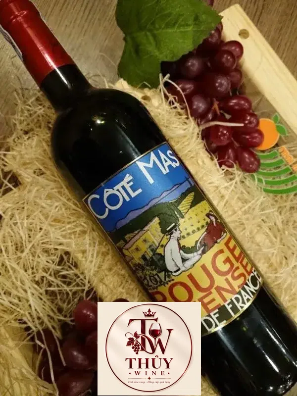 Vang Pháp COTE MAS ROUGE INTENSE SUD DE FRANCE