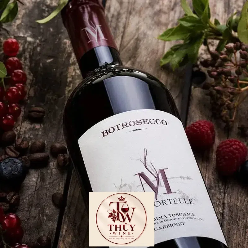 Vang Ý BOTROSECCO LE MORTELLE MAREMMA TOSCANA