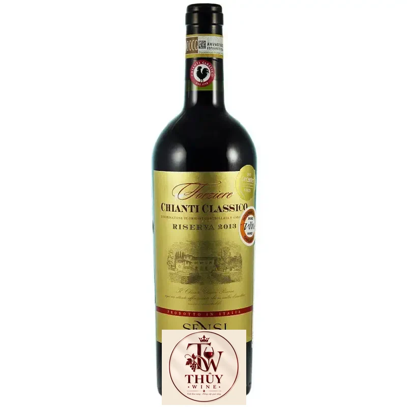 Rượu Vang Ý Sensi Forziere Chianti Classico DOCG Riserva cao cấp