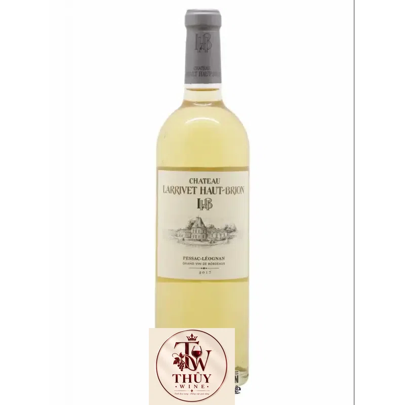 Vang Pháp Chateau Larrivet Haut Brion white Pessac Leognan thượng hạng