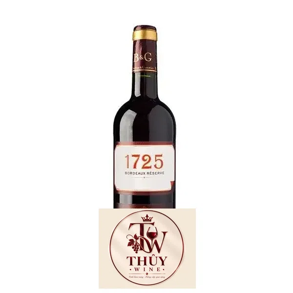 Vang Pháp 1725 BORDEAUX RESERVE ĐỎ - TRẮNG