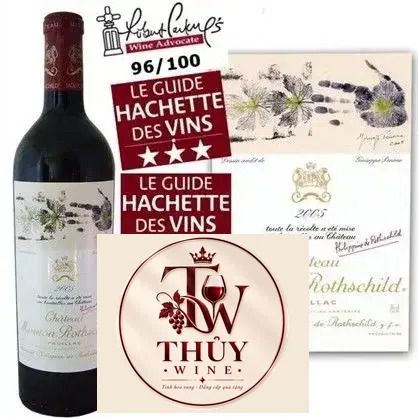 Địa chỉ bán rượu Vang Pháp CHATEAU MOUTON ROTHSCHILD
