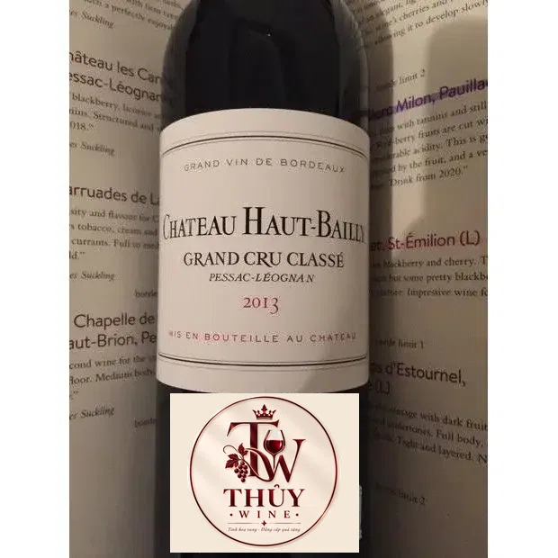 Vang Pháp Chateau Haut-Bailly Grand Cru Classe