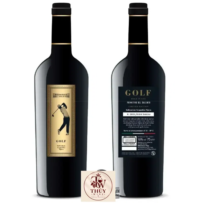 Vang Ý Golf Limited Primitivo Del Salento