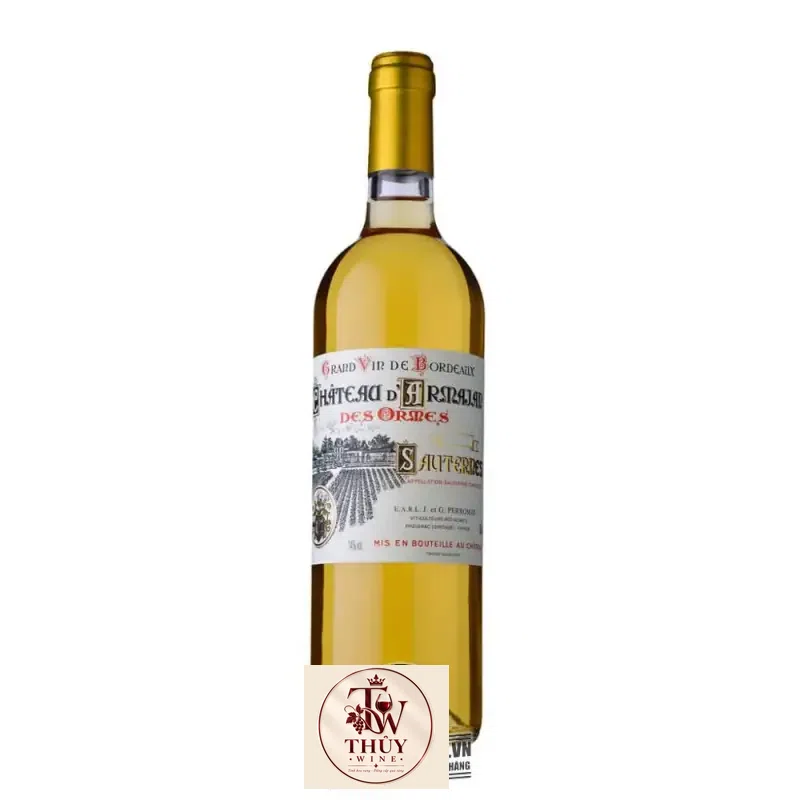 Vang Pháp Chateau d‘Armajan Des Ormes Sauternes AOC thượng hạng