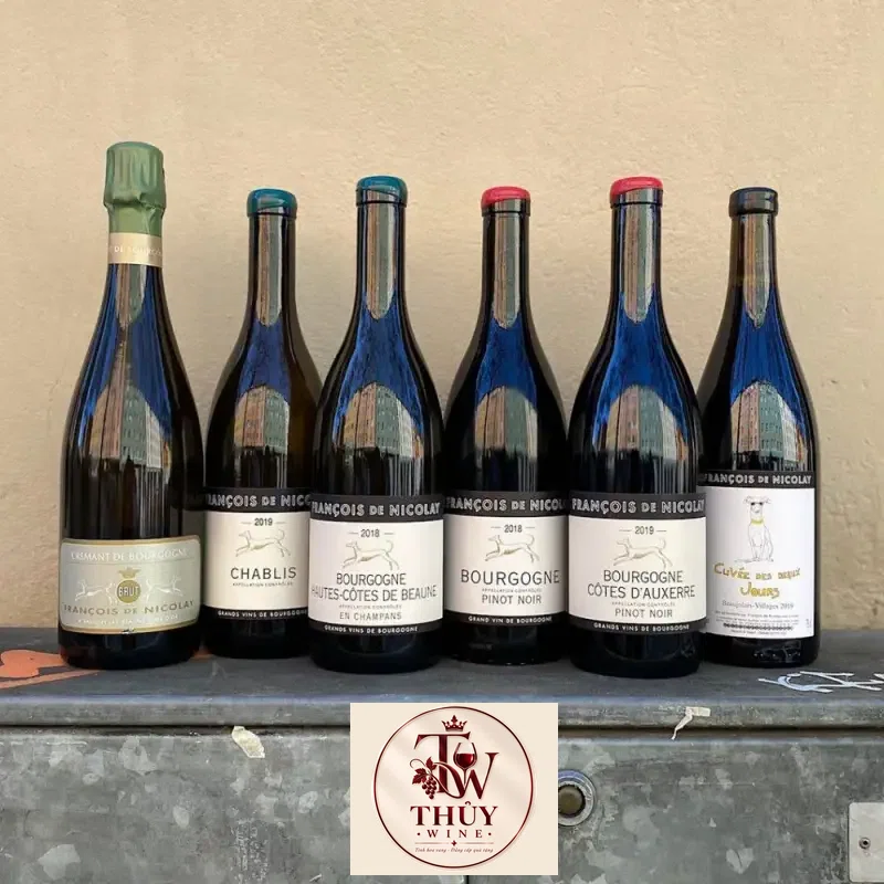 Giá vang no phap cremant de bourgogne francois de nicolay