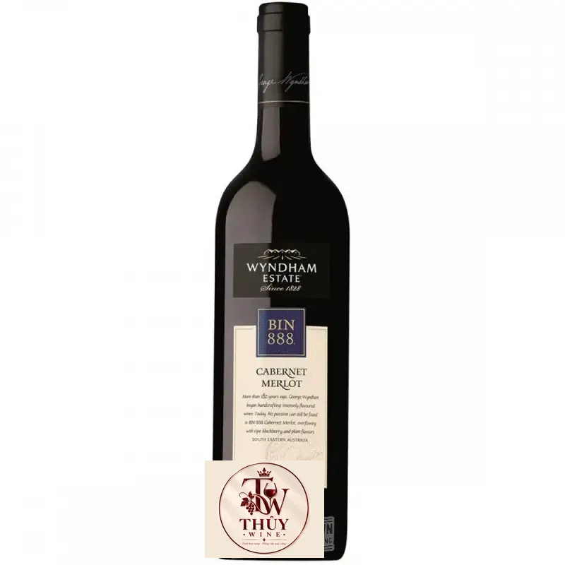 Rượu vang Bin 888 Wyndham Cabernet Merlot Uống ngon