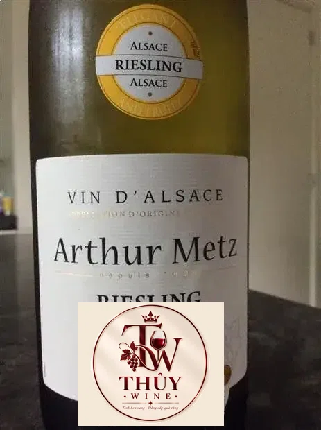 Vang Pháp Arthur Metz Riesling, Gewurztraminer