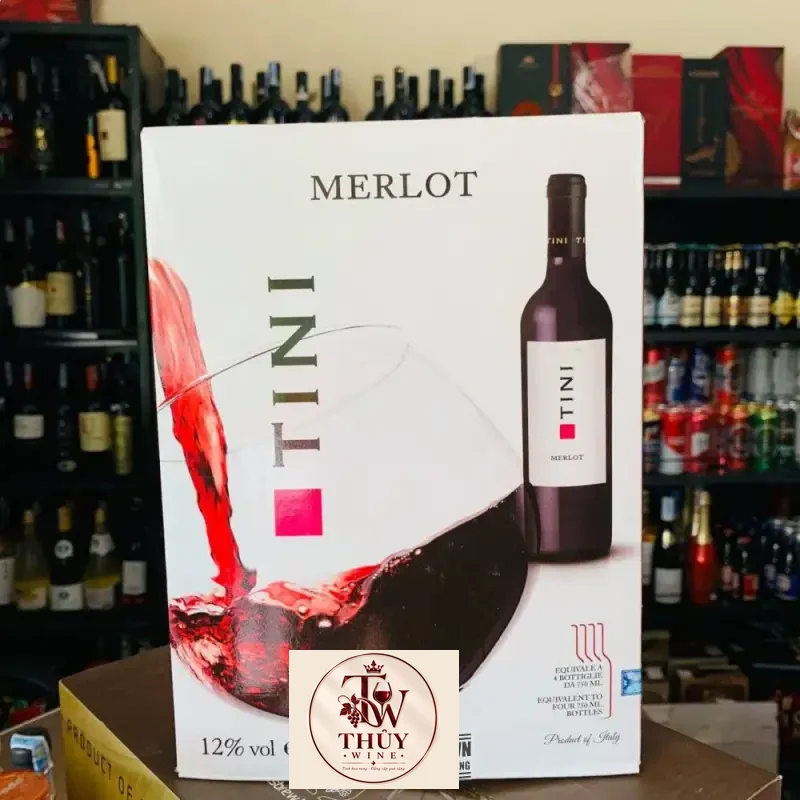 Vang Bịch Ý Tini Merlot 3L