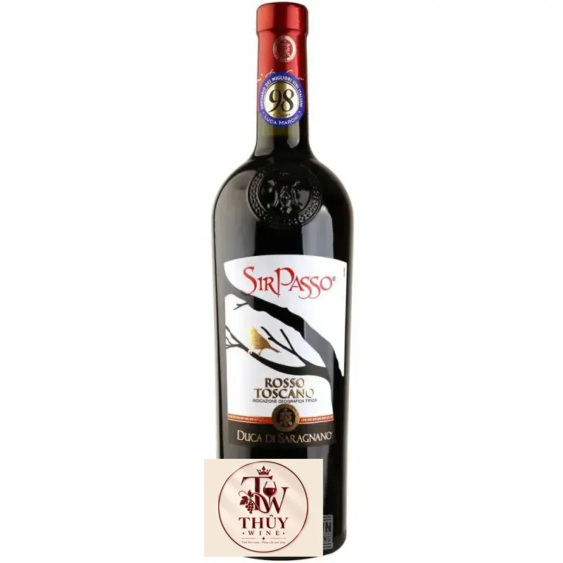 Vang Ý Sir Passo Rosso Toscana uống ngon