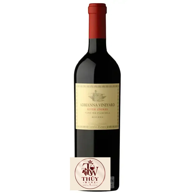 Rượu vang Adrianna Vineyard River Stones Catena Zapata Malbec cao cấp