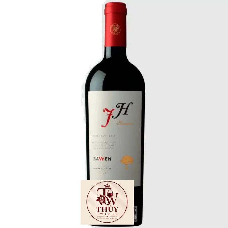 Vang Chile Rawen FH Premium Carmenere Syrah