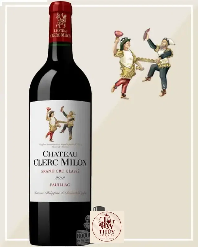 Vang Pháp CHATEAU CLERC MILON