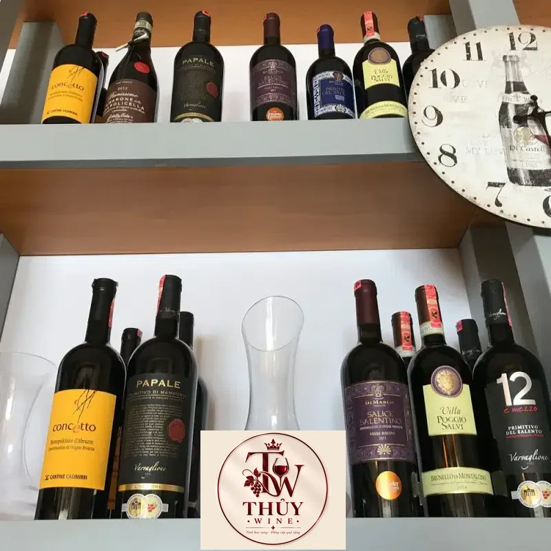 Mua vang y salice salentino riserva cantine di marco giá rẻ tại Sài Gòn