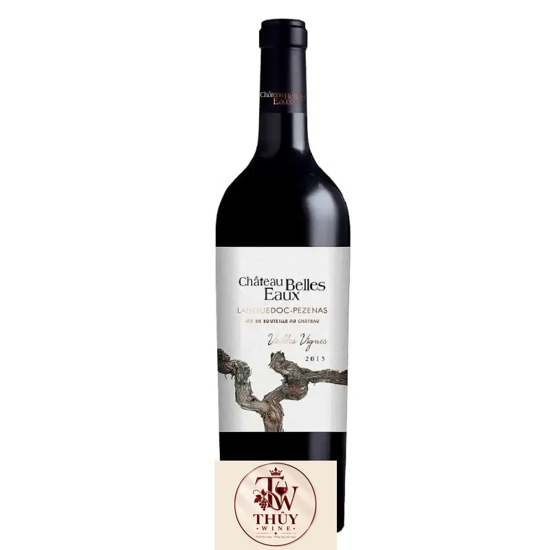 Vang Pháp CHATEAU BELLES EAUX LANGUEDOC PEZENAS VIEILLES VIGNES