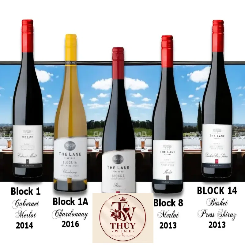 Mua ruou vang basket press shiraz the lane vineyard block chinh hang giá rẻ tại Hà Nội