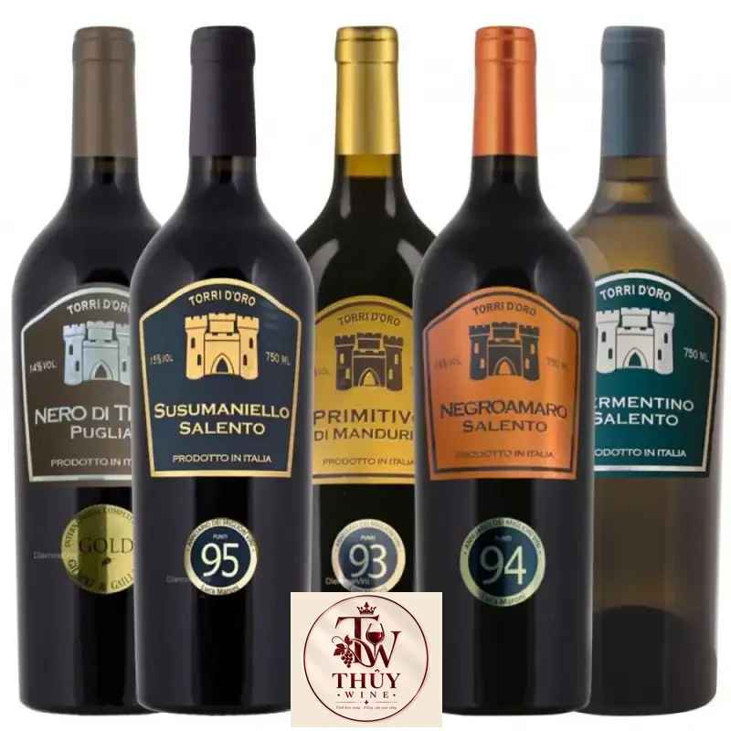 Giá vang y torri doro nero di troia puglia