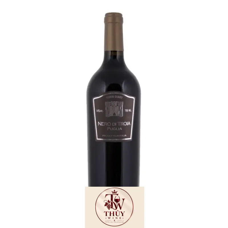 Vang Ý Torri DOro Nero di Troia Puglia