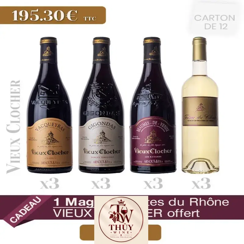 Mua vang phap vieux clocher beaumes de venise ở đâu giá rẻ nhất