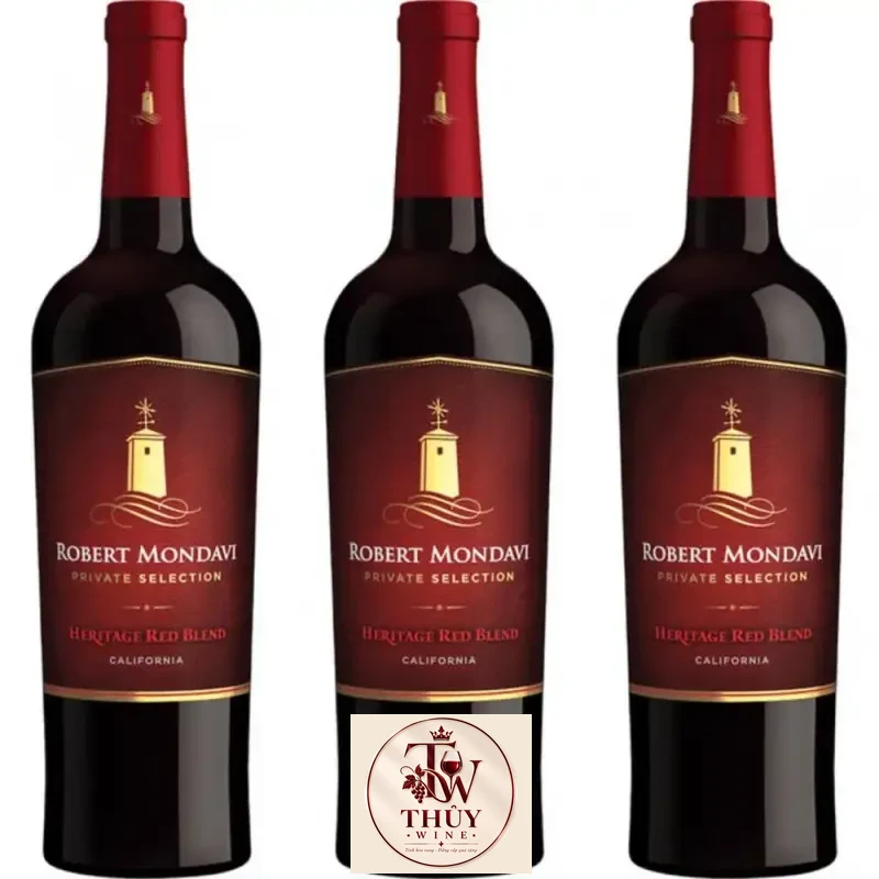 Vang Mỹ Robert Mondavi Heritage Red Blend uống ngon