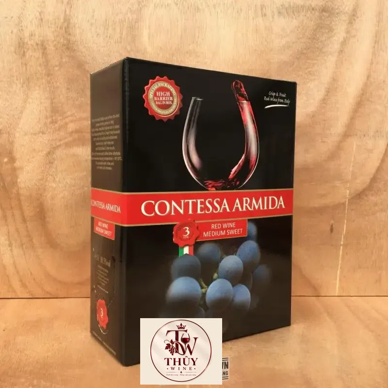 Vang Bịch Ngọt CONTESSA ARMIDA 3L