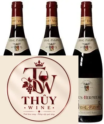 Vang Pháp CROZES HERMITAGE VIDAL FLEURY