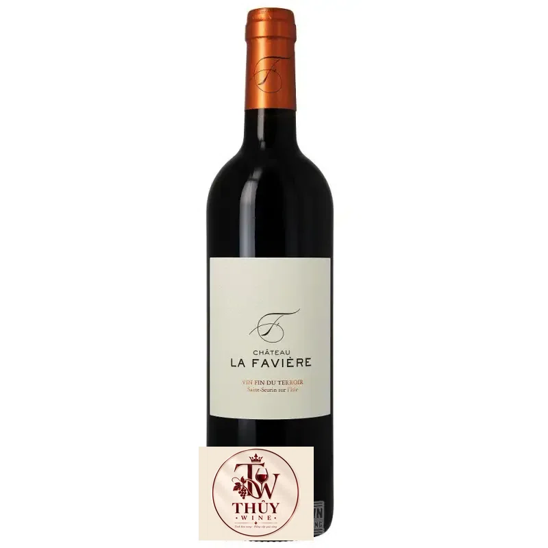 Vang Pháp La Faviere Chateau Bordeaux Superieur