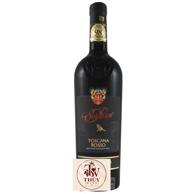 Rượu Vang Ý Ser Passo Toscana Rosso Barbanera uống ngon
