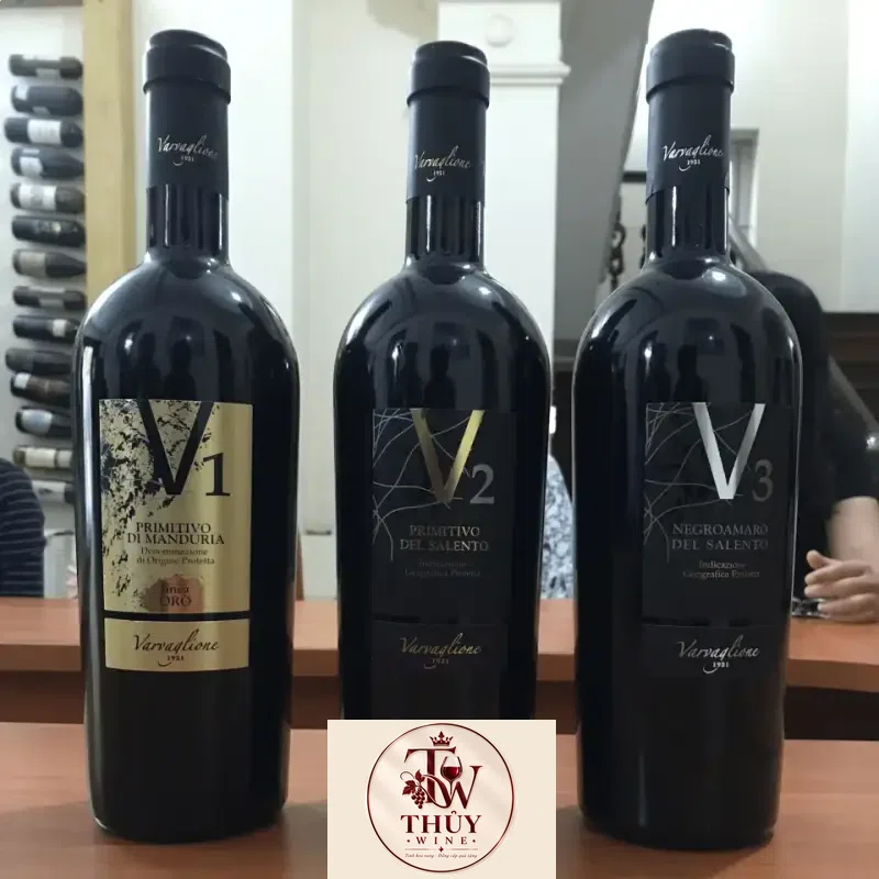 Rượu Vang Ý V1 PRIMITIVO DI MANDURIA