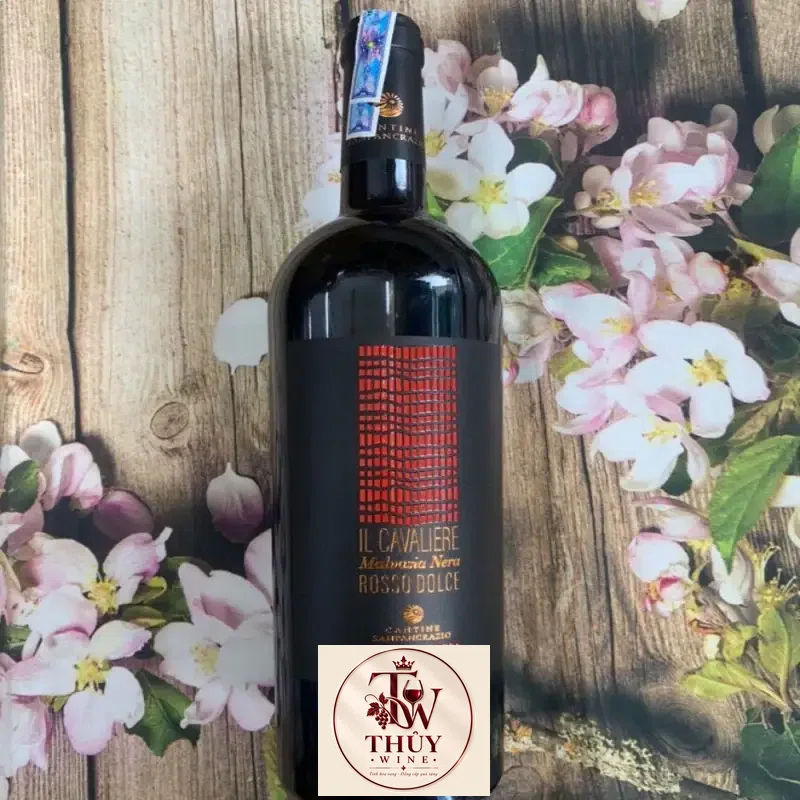 Mua vang y il cavaliere rosso dolce giá rẻ tại Hà Nội