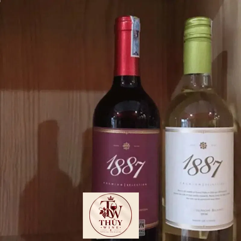 Rượu Vang Chile 1887 (ĐỎ - TRẮNG)