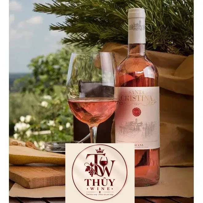 Vang Ý Santa Cristina Rosado Toscana Rose